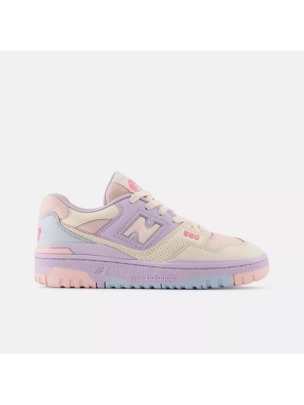 New Balance Women's Pastel Pink, Lavender & Light Blue Athletic Sneakers